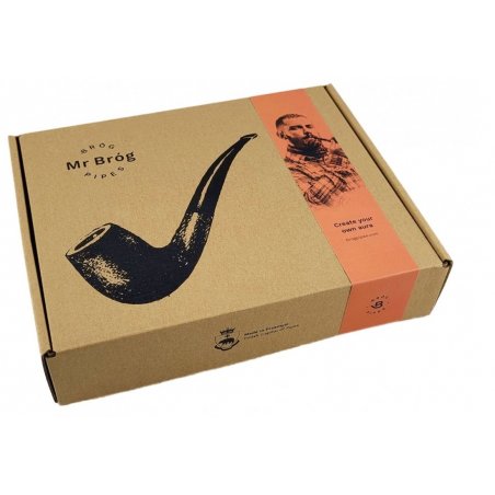 Set pipa Bent Starter Briar Mr. Brog fumez pipa