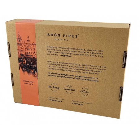 Set pipa Bent Starter Briar Mr. Brog fumez pipa