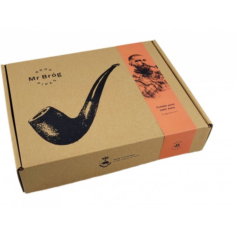 Set pipa Bent Starter Briar Mr. Brog fumez pipa