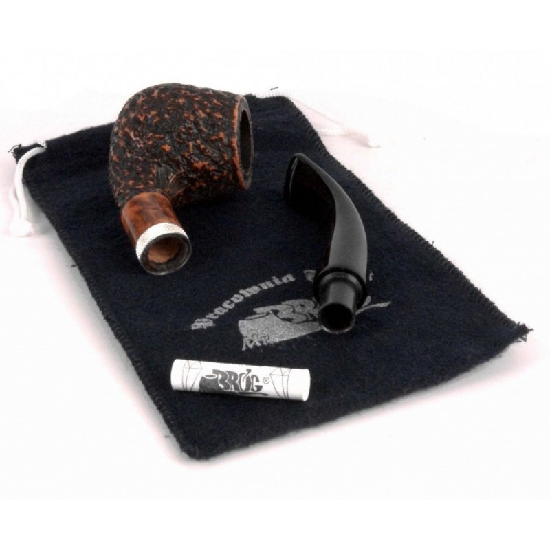 Pipa Mr. Brog 82 Consul Briar Rusticated 9mm