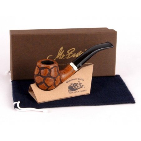 Pipa Mr. Brog 82 Consul Briar Rusticated 9mm