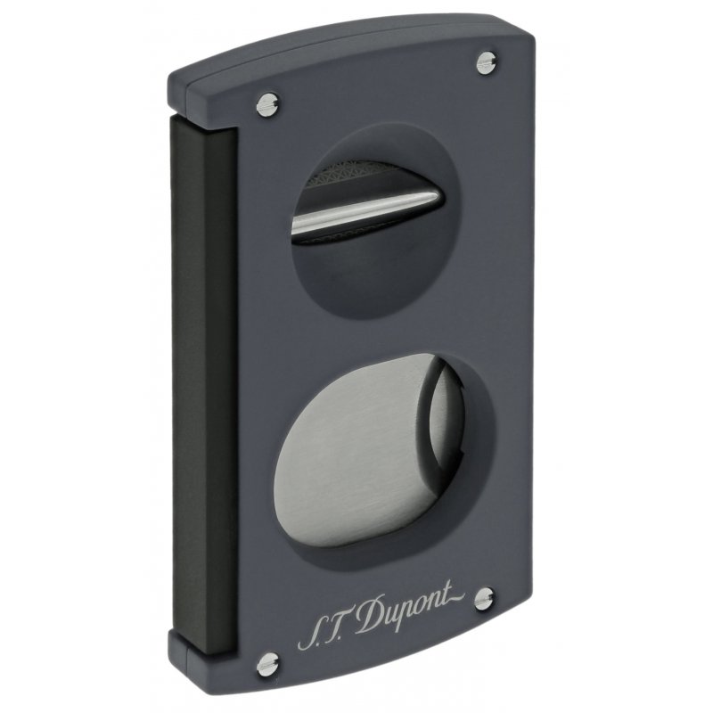 Cutit trabucuri S.T. Dupont Matte Double Blade Graphite 003463
