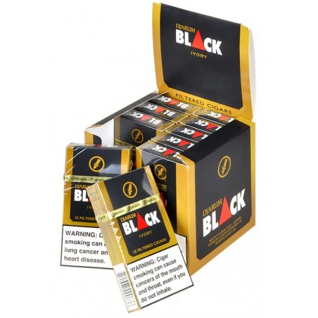 Tigari de foi Djarum Black Ivory Filter Cigarillos (100)