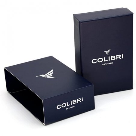 Bricheta Colibri Slide Double Jet Flame Cigar With Punch Matte Black