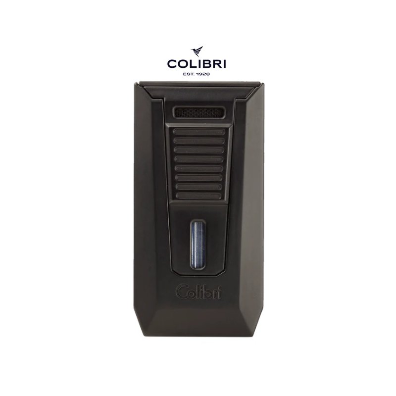 Bricheta Colibri Slide Double Jet Flame Cigar With Punch Matte Black