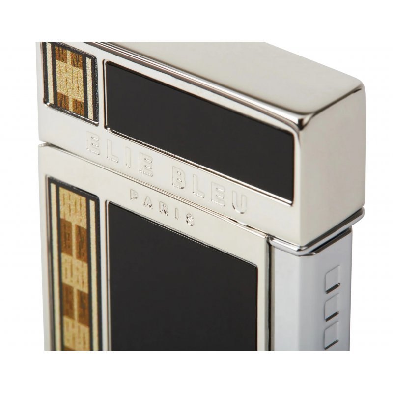 Bricheta Elie Bleu Diamond Jetflame Marquetry Black Alba EBJ1451