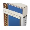 Bricheta Elie Bleu J-14 Blue Lacquer Marquetry Jet Flame EBJ1452