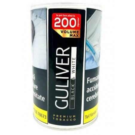 Tutun tigari Guliver Black&White (90g)