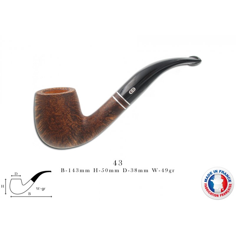 Pipa Chacom Complice Smooth (43) 9mm  tutungerie pipe