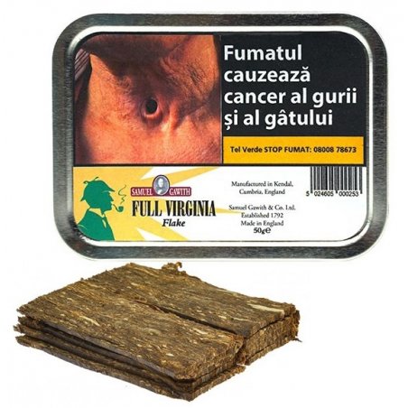 Tutun de pipa Samuel Gawith Full Virginia Flake 50g