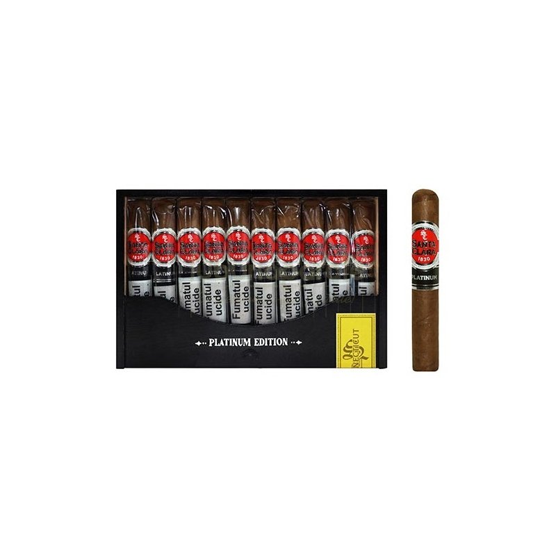 Trabucuri Santa Clara 1830 Platinum Edition Connecticut Robusto (10)