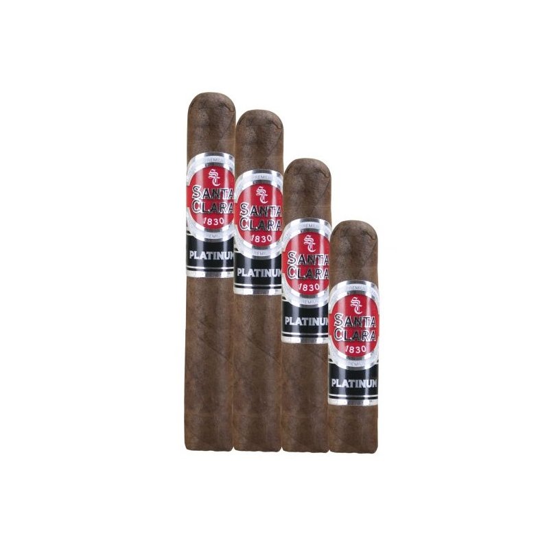 Trabucuri Santa Clara 1830 Platinum Edition Habano Sampler (4) cadou