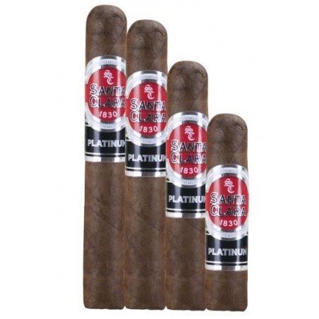 Trabucuri Santa Clara 1830 Platinum Edition Habano Sampler (4) cadou