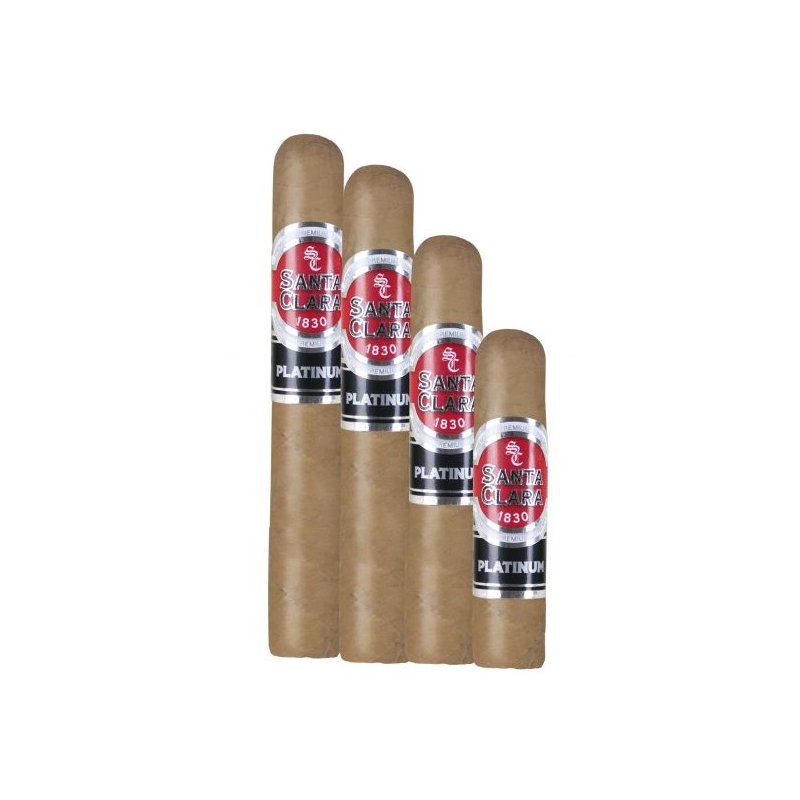 Trabucuri Santa Clara 1830 Platinum Edition Connecticut Sampler (4)
