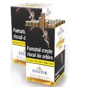 Tigari de foi Senator Filter Cigarillos Brown (50)