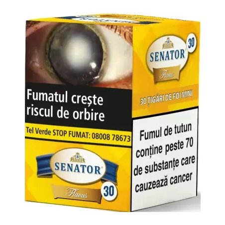 Tigari de foi Senator Mini Cigars FLAVUS 75g  (30)