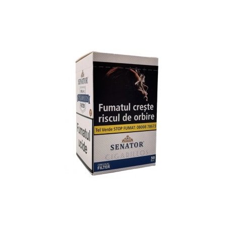 Cumpara Tigari de foi Senator Filter Cigarillos Original (50)