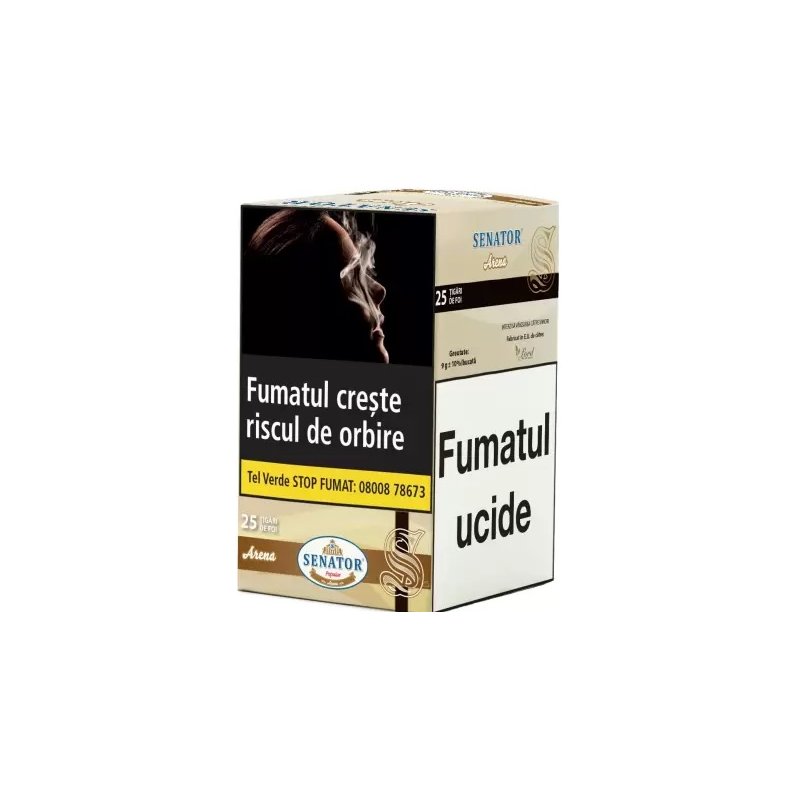 Tigari de foi Senator Popular ARENA (Vanilla) 225g (25)
