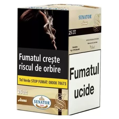 Tigari de foi Senator Popular ARENA (Vanilla) 225g (25)