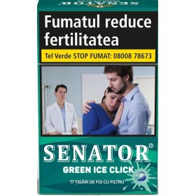 Cumpara Tigari de foi Senator Green Ice Click