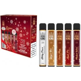 Mini narghilele electronice de unica folosinta AK by Senator PACHET X 5 (700 pufuri) 20 mg