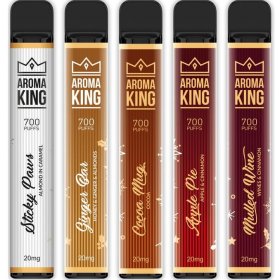 Mini narghilele electronice de unica folosinta AK by Senator PACHET X 5 (700 pufuri) 20 mg