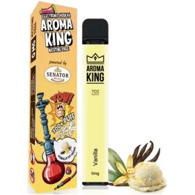 Mini narghilea electronica de unica folosinta AK by Senator Vanilla Ice Cream (700 pufuri) 0 mg