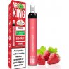 Mini narghilea electronica de unica folosinta AK by Senator - Strawberry (500 pufuri) 20 mg