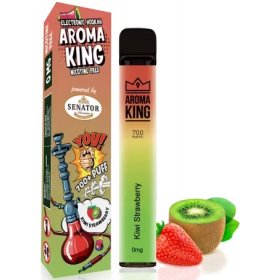Mini narghilea electronica de unica folosinta AK by Senator Kiwi Strawberry (700 pufuri) 0 mg