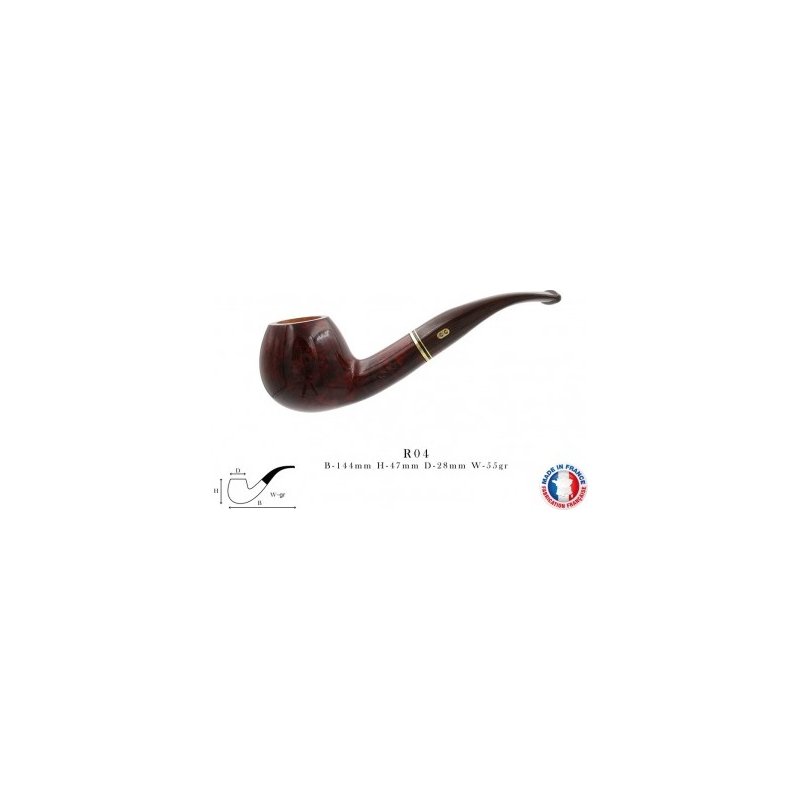 Pipa Chacom Montbrillant Smooth (R04) 9mm de vanzare online cu livrare rapida oriunde in tara.