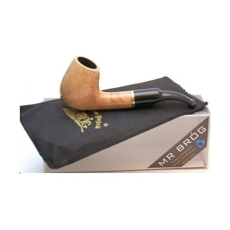 Pipa Mr. Brog 67 Full Bent Briar Smooth 9 mm de vanzare online cu livrare rapida oriunde in tara.