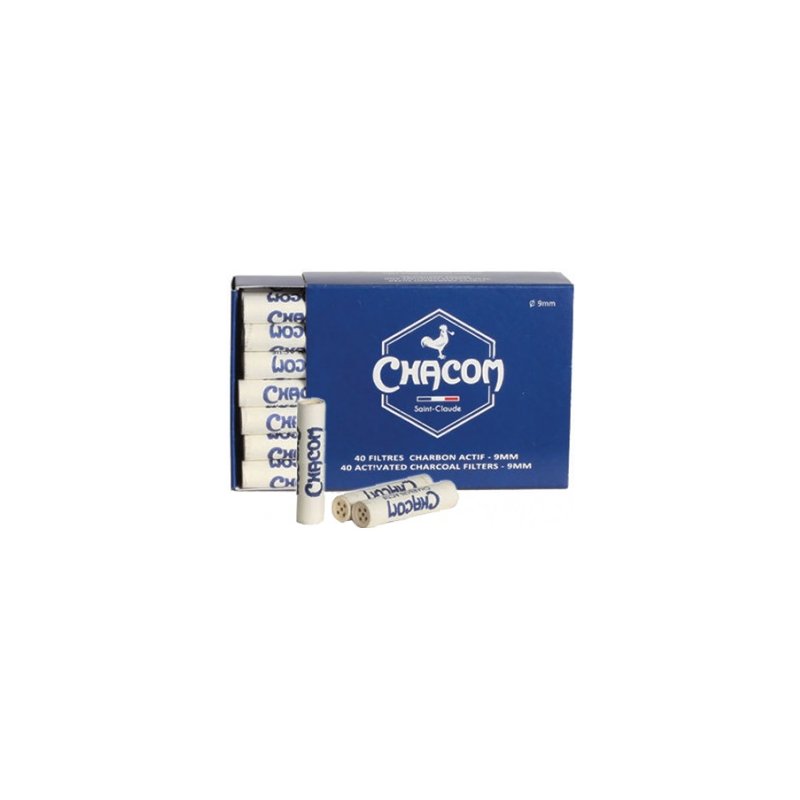 Filtre Chacom carbon activ 9mm 40 buc.