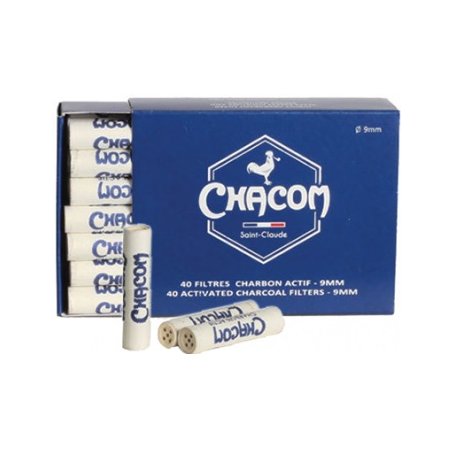 Filtre Chacom carbon activ 9mm 40 buc.