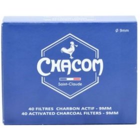 Filtre Chacom carbon activ 9mm 40 buc.
