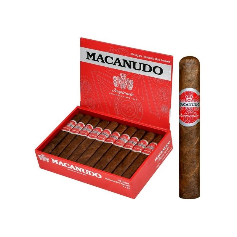 Trabucuri Macanudo Inspirado Red Robusto Box Pressed 20