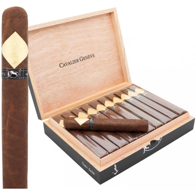 Trabucuri Cavalier Geneve Black II Toro Gordo II