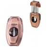 Cutit trabucuri Xikar VX2 V-Cut Bronze. Taietor trabucuri.