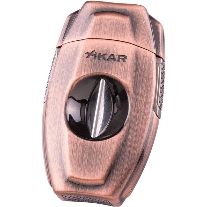 Cutit trabucuri Xikar VX2 V-Cut Bronze. Taietor trabucuri.