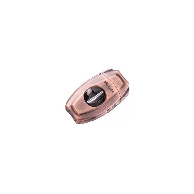 Cutit trabucuri Xikar VX2 V-Cut Bronze. Taietor trabucuri.