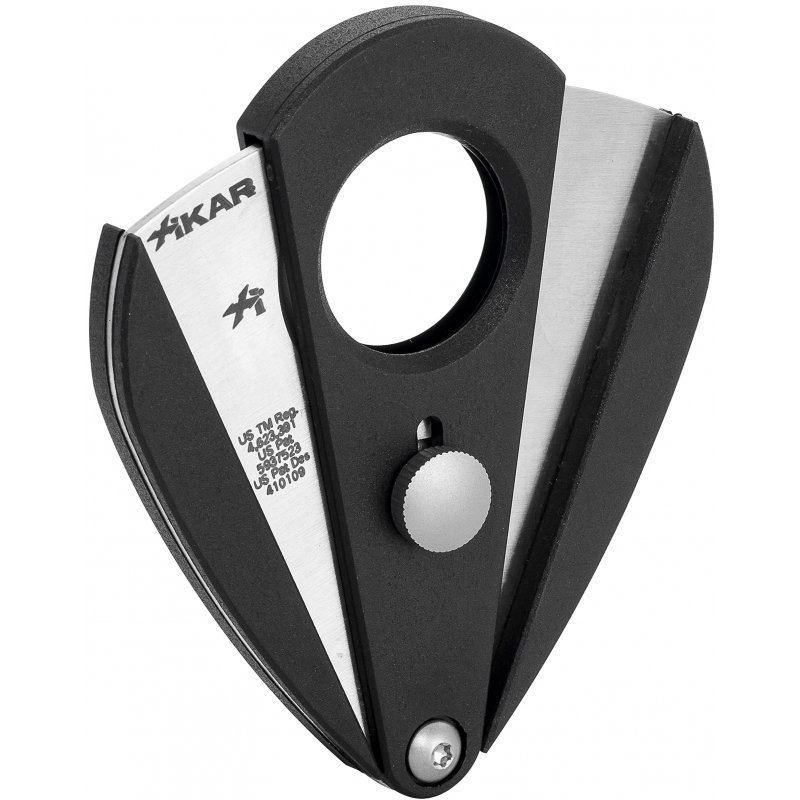 Cutit trabucuri Xikar Xi2 Noir Black. Taietor trabucuri.