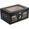 In ce pastrez trabucurile.Cumpar Humidor trabucuri Andreas Glasstop & Window Black 1196 (100 tig.)