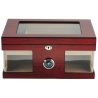 Humidor Andreas Glasstop & Window Brown 1189 (100 tig.)
