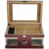 In ce pastrez trabucurile.Cumpar Humidor Andreas Glasstop & Window Brown 1189 (100 tig.)