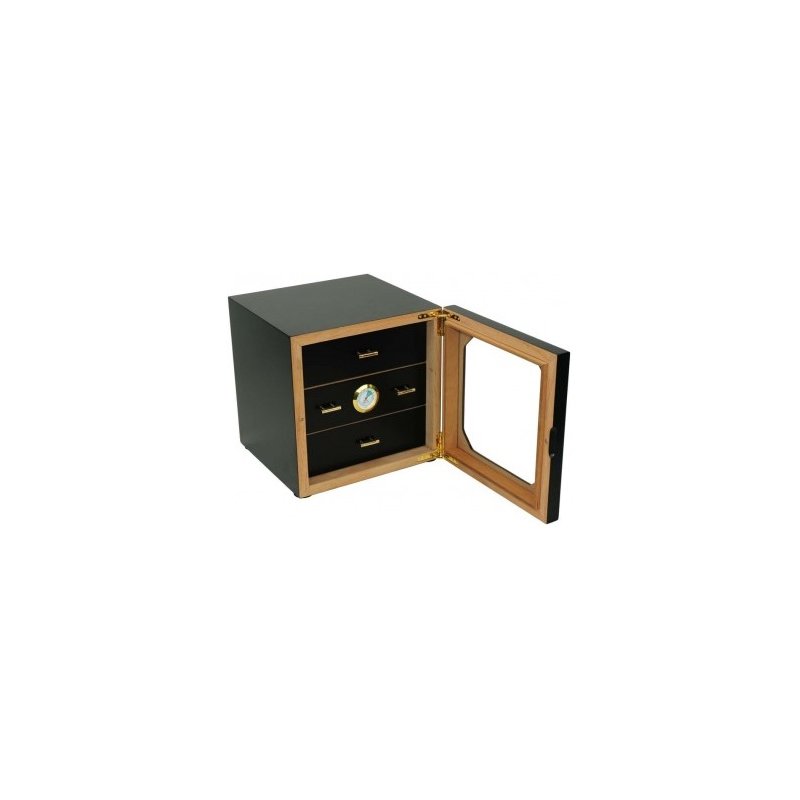 In ce pastrez trabucurile.Cumpar Humidor Andreas Cabinet Black 1172 (75 tig.)