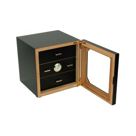 In ce pastrez trabucurile.Cumpar Humidor Andreas Cabinet Black 1172 (75 tig.)