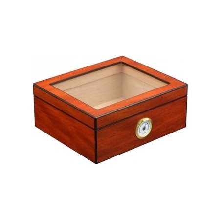 Humidor Andres Glasstop Mahogany 0939 (25 tig.)