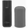 Etui trabucuri S.T. Dupont Piele Graphite Matte Black ieftin