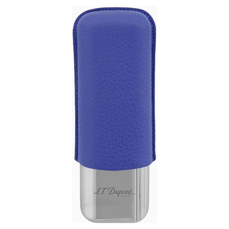 Etui trabucuri S.T. Dupont Piele Blue