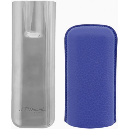 Etui trabucuri S.T. Dupont Piele Blue ieftin