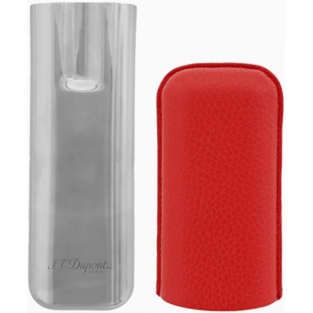 Etui trabucuri S.T. Dupont Piele Red ieftina